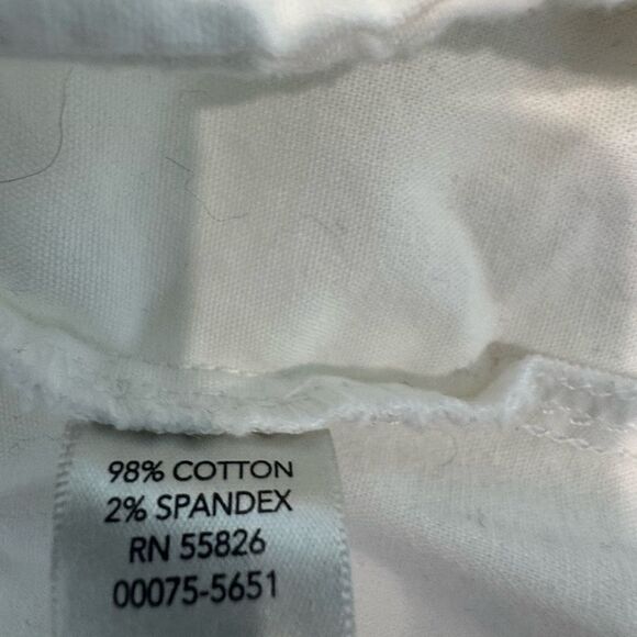 Women's White Button-Up Jacket - Picture 8 of 9